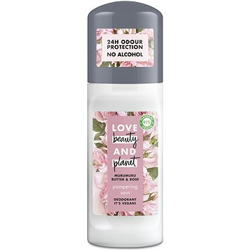 Obrázok Love Beauty & Planet Pampering guličkový dezodorant roll-on 50 ml