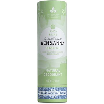 Obrázok BEN&ANNA Sensitive Deo Lemon & Lime 60 g (4260491220585)