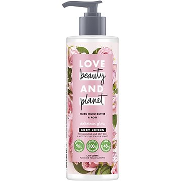 Obrázok Love Beauty & Planet Delicious Glow hydratačné telové mlieko 400 ml