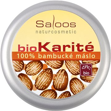 Obrázok Saloos bioKarité 100% bambucké maslo čistý prírodný produkt, 1x50 ml