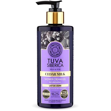 Obrázok Tuva Siberica Cedar Milk Nourishing Shower Cream-Gel