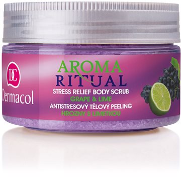 Obrázok DERMACOL Aroma Ritual Body Scrub Grape&Lime Telový peeling 200g