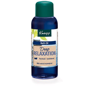 Obrázok Kneipp Deep Relaxation Patchouli & Sandalwood olej do kúpeľa 100 ml