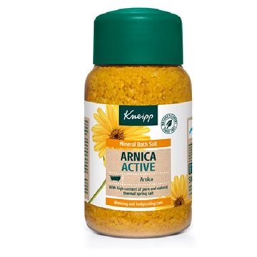 Obrázok KNEIPP Arnika soľ do kúpeľa Svaly a kĺby 500 g (4008233141428)