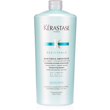 Obrázok KERASTASE Resistance Bain De Force Architecte Šampón na poškodené, farbené vlasy 1000ml