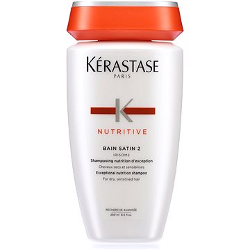 Obrázok KERASTASE Nutritive Bain Satin 2 Irisome Dry Sensitised Hair Šampón na suché vlasy 250ml