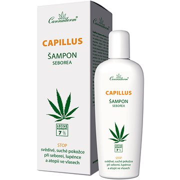 Obrázok Cannaderm Capillus Šampón seborea 150ml (8594059735799)