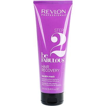 Obrázok REVLON Be Fabulous Hair Recovery Step 2 Keratin Mask 250 ml (8432225077529)