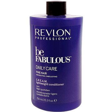 Obrázok REVLON Be Fabulous Fine Cream Lightweight Conditioner MAXI 750 ml (8432225077673)