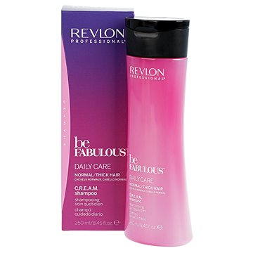 Obrázok REVLON Be Fabulous Normal / Thick Cream Shampoo 250 ml (8432225077611)