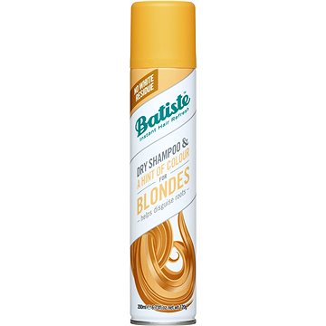 Obrázok BATISTE Dry Shampoo Plus Brilliant Blonde Šampón na normálne vlasy 200ml