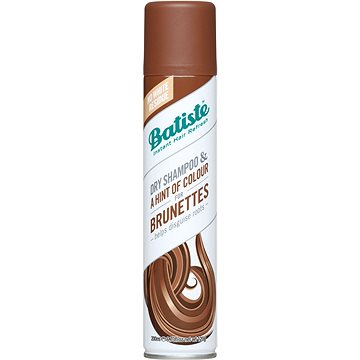 Obrázok BATISTE Dry Shampoo Plus Beautiful Brunette Šampón na poškodené, farbené vlasy 200ml