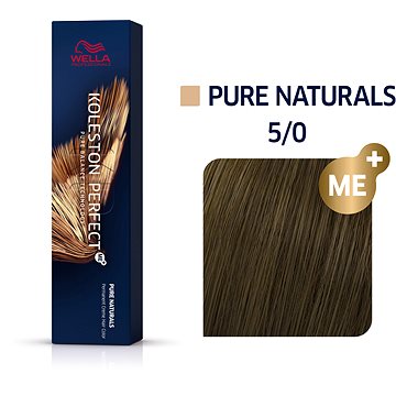 Obrázok Wella Professionals Koleston Perfect ME+ Pure Naturals permanentná farba na vlasy odtieň 5/0 60 ml