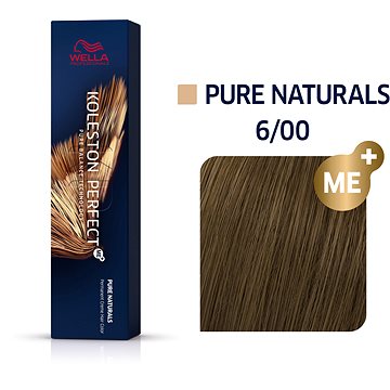 Obrázok Wella Professionals Koleston Perfect ME+ Pure Naturals permanentná farba na vlasy odtieň 6/00 60 ml