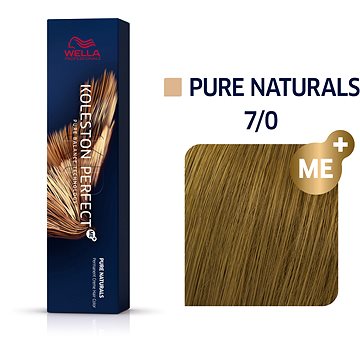 Obrázok Wella Professionals Koleston Perfect ME+ Pure Naturals permanentná farba na vlasy odtieň 7/0 60 ml