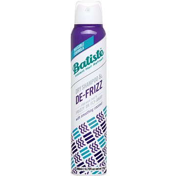 Obrázok Batiste De-Frizz 200 ml suchý šampón pre strapaté a nepoddajné vlasy pre ženy