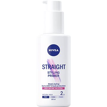 Obrázok Nivea Styling Primer Straight gélová emulzia pre uhladenie vlasov 150 ml