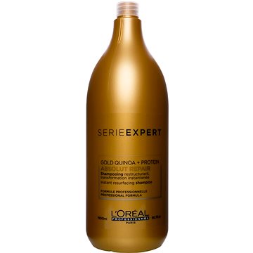 Obrázok L’Oréal Professionnel Serie Expert Absolut Repair Gold Quinoa + Protein regeneračný šampón pre veľmi poškodené vlasy 1500 ml