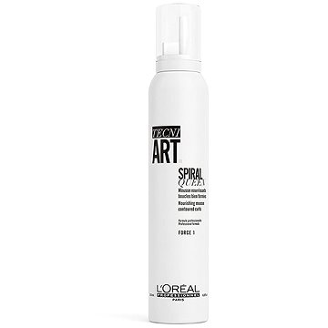 Obrázok L’Oréal Professionnel Tecni.Art Spiral Queen  stylingová pena pre definíciu a tvar účesu pre kučeravé vlasy 200 ml