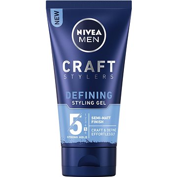 Obrázok Nivea Men Craft Stylers Defining Semi-Matt 150 ml stylingový gél na vlasy pre matný vzhľad pre mužov