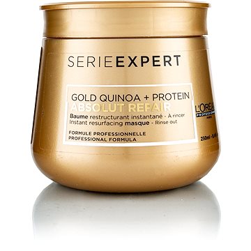 Obrázok L’Oréal Professionnel Serie Expert Absolut Repair Gold Quinoa + Protein intenzívna regeneračná maska pre veľmi poškodené vlasy 250 ml