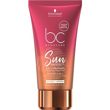 Obrázok Schwarzkopf Professional BC Bonacure Sun Protect regeneračná a posilňujúca kúra 2v1 konidionér + maska 150 ml