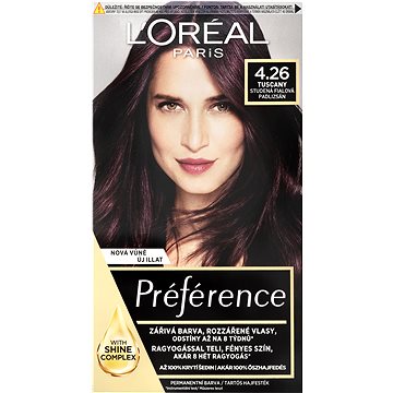 Obrázok L’Oréal Paris Préférence farba na vlasy odtieň 4.26 Tuscany