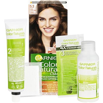 Obrázok Garnier Color Naturals Creme farba na vlasy odtieň 5.3 Natural Light Golden Brown