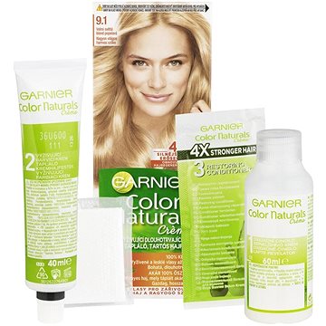 Obrázok Garnier Color Naturals Creme farba na vlasy odtieň 9.1 Natural Extra Light Ash Blond