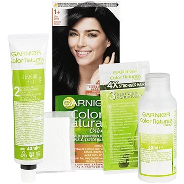 Obrázok GARNIER Color Naturals farby na vlasy odtieň 1+ ultra čierna