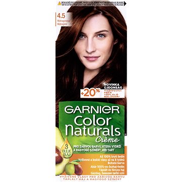 Obrázok Garnier Color Naturals Creme farba na vlasy odtieň 4.5 Mahogany