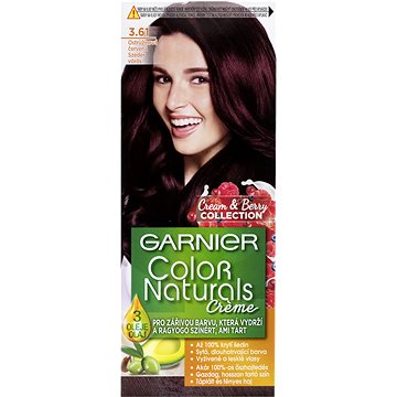 Obrázok Garnier Color Naturals Creme farba na vlasy odtieň 3.61 Luscious Blackberry