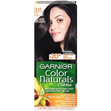 Obrázok Garnier Color Naturals Creme farba na vlasy odtieň 3.12 Icy Dark Brown