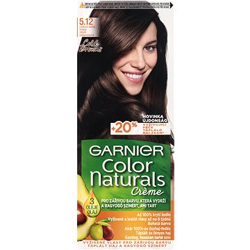 Obrázok Garnier Color Naturals Creme farba na vlasy odtieň 5.12 Icy Light Brown