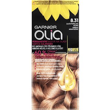 Obrázok GARNIER Olia 8.31 Zlatá popolavá blond 50 ml (3600542244503)