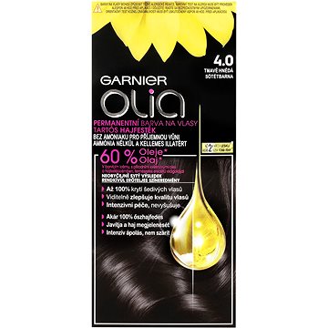 Obrázok Garnier Olia farba na vlasy odtieň 4.0 Dark Brown