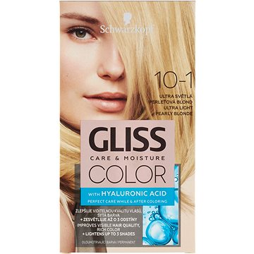 Obrázok Schwarzkopf Gliss Color farba na vlasy odtieň 10-1 Ultra Light Pearly Blonde