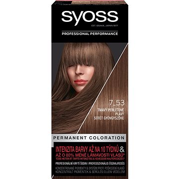 Obrázok Syoss Color 7-53 Tmavý Perleťový blond