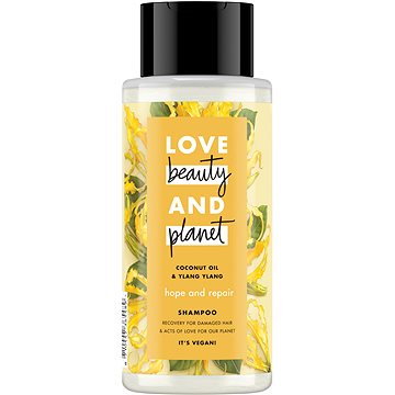 Obrázok Love Beauty & Planet Hope and Repair regeneračný šampón pre poškodené vlasy 400 ml