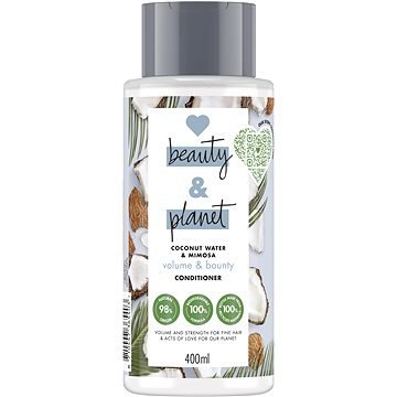 Obrázok Love Beauty & Planet Volume and Bounty posilňujúci kondicionér pre jemné vlasy 400 ml