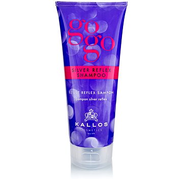 Obrázok KALLOS GOGO SAMPON REFLEX 200 ML STRIEBORNE FARBIACI