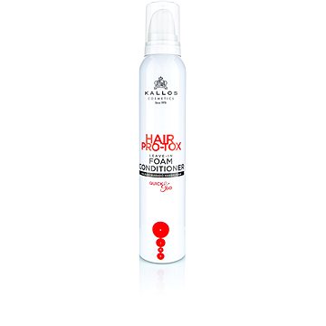 Obrázok Kallos Cosmetics Hair Pro-Tox Leave-In Foam 200 ml bezoplachový penový kondicionér pre ženy