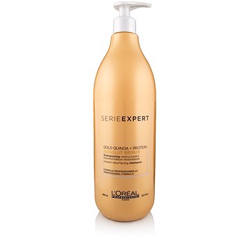 Obrázok L’Oréal Professionnel Serie Expert Absolut Repair Gold Quinoa + Protein regeneračný šampón pre veľmi poškodené vlasy 980 ml