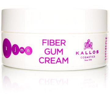 Obrázok Kallos Cosmetics KJMN Fiber Gum Cream 100 ml modelovacia krémová guma na vlasy pre ženy