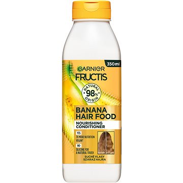 Obrázok GARNIER Fructis Hair Food Nourishing Banana Conditioner 350 ml (3600542290272)