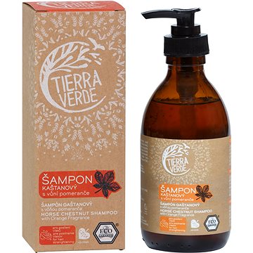 Obrázok TIERRA VERDE Šampón Gaštanový s vôňou pomaranča 230 ml (8594165001207)