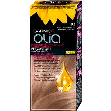 Obrázok GARNIER Olia 9.1 Svetlá Blond Popolavá 50 ml (3600542402279)