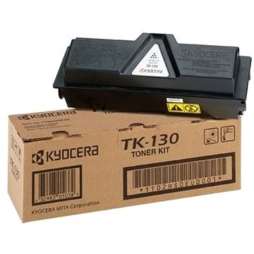 Obrázok Kyocera originál toner TK130, black, 7200str., 1T02HS0EU0, Kyocera FS-1300D, 1300N, 1350DN, 1028MFP, 1128MFP