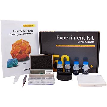 Obrázok Levenhuk Sada K50 Experiment Kit - CZ (pro mikroskopy) 6900000134610