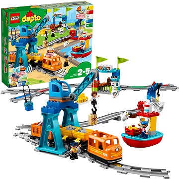 Obrázok LEGO DUPLO 10875 Nákladní vlak (5702016117271)